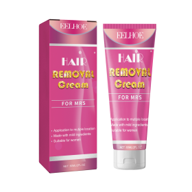 EELHOE Hair Removal Cream For Mrs, Full Body Underarm Gentle Hair Removal Without Irritation Refreshing Moisturizing Smooth Hair Removal Cream (Option: 60ml-75g-5.13*1.57*1.57inch)